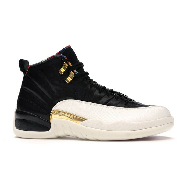 Jordan ジョーダン メンズ スニーカー 【Jordan 12 Retro Chinese New Year (2019)】 サイズ US_9.5(27.5cm) Black/True Red-Sail-Metallic Gold