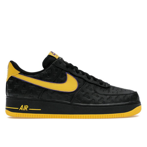 Nike ナイキ メンズ スニーカー 【Nike Air Force 1 Low Kobe Bryant Lakers Away (Numbered Edition of 8000)】 サイズ US_M_13 Black/Varsity Maize/Varsity Purple