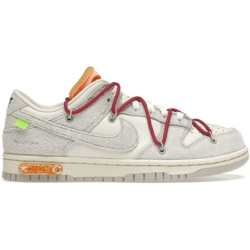 Nike ナイキ メンズ スニーカー 【Nike Dunk Low Off-White Lot 35】 サイズ US_8(26.0cm) Sail/Neutral Grey-Sweet Beet