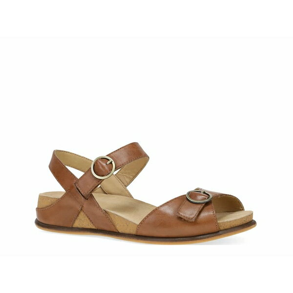 ダンスコ レディース サンダル シューズ Candace Wedge Sandal Dark Brown