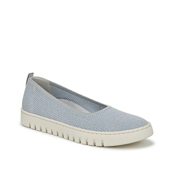 バイオニック レディース スリッポン・ローファー シューズ Uptown Skimmer Knit Slip-On Light Blue