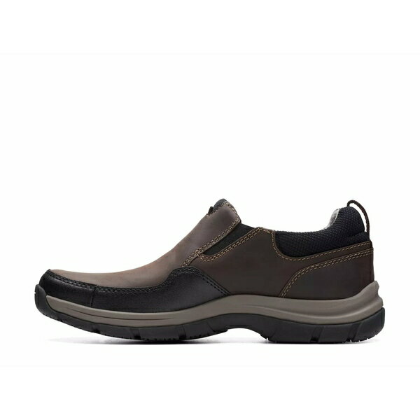 クラークス メンズ スリッポン・ローファー シューズ Walpath Step Slip-On Dark Brown