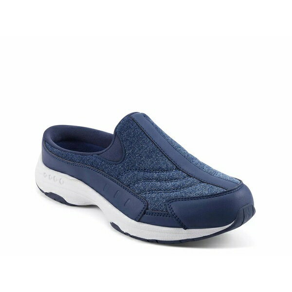 イージースピリット レディース スリッポン・ローファー シューズ Traveltime Slip-On Blue Denim