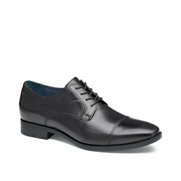 ジョンストンアンドマーフィー メンズ ドレスシューズ シューズ Gibbons Cap Toe Oxford Black