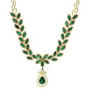 エフィー コレクション レディース ネックレス・チョーカー・ペンダントトップ アクセサリー Brasilica by EFFY Emerald (11-3/4 ...