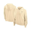 ナイキ レディース カットソー トップス Women's Tan Texas Longhorns One Performance Pullover Hoodie Tan(4)