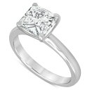 バッジェリーミシュカ レディース リング アクセサリー Certified Lab Grown Diamond Princess-Cut Solitaire E...