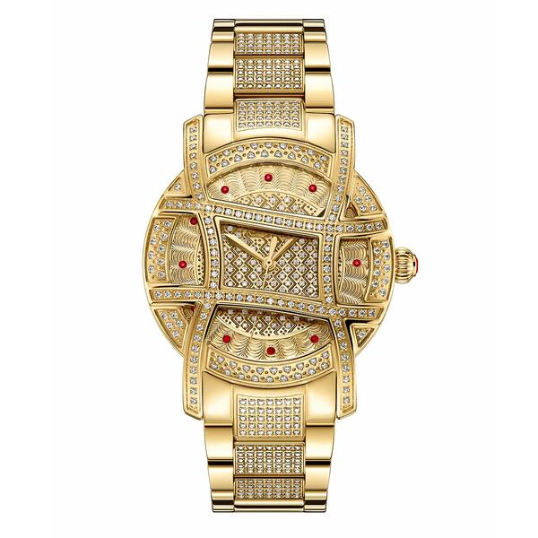 ジェイビーダブリュー レディース 腕時計 アクセサリー Women's Olympia Platinum Series Diamond (2 1/2 ct. t.w.) 18K Gold-Plated Stainless Steel Watch, 38Mm No Color
