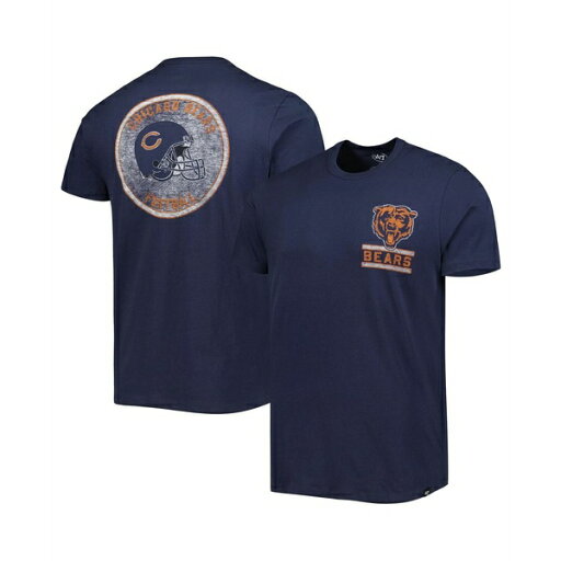 47ブランド メンズ シャツ トップス Men's Navy Chicago Bears Open Field Franklin T-shirt Navy 47ブランド メンズ シャツ トップス Men's Navy Chicago Bears Open Field Franklin T-shirt Navy