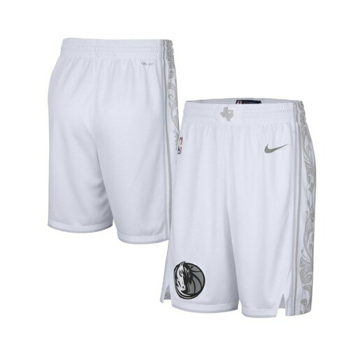 ナイキ メンズ カジュアルパンツ ボトムス Men's White Dallas Mavericks 2024/25 City Edition Swingman Shorts White ナイキ メンズ カジュアルパンツ ボトムス Men's White Dallas Mavericks 2024/25 City Edition Swingman Shorts White