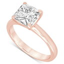 バッジェリーミシュカ レディース リング アクセサリー Certified Lab Grown Diamond Princess-Cut Solitaire E...