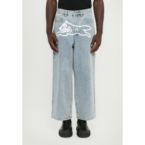 アイスクリーム メンズ サンダル シューズ RUNNING DOG TRIPLE SCOOP - Loose Jeans - heavy wash blue
