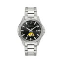 uo Y rv ANZT[ Bowie State Bulldogs Bulova Stainless Steel Classic Sport Watch -