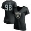 եʥƥ ǥ T ȥåץ Las Vegas Raiders Fanatics Branded Women's Team Authentic Personalized Name &Number VNeck TShirt Crosby,Maxx-98