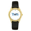W[fB Y rv ANZT[ Tufts University Jumbos Team Logo Leather Wristwatch -