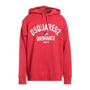 【送料無料】 ディースクエアード メンズ パーカー・スウェットシャツ アウター Sweatshirts Red