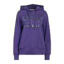【送料無料】 ベルサーチ レディース パーカー・スウェットシャツ アウター Sweatshirts Purple(4)