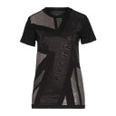 【送料無料】 ジョン リッチモンド レディース Tシャツ トップス T-shirts Black(4)