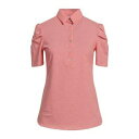 【送料無料】 ダイアナガレッシー レディース ポロシャツ トップス Polo shirts Red