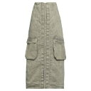 【送料無料】 ワイプロジェクト レディース スカート ボトムス Denim skirts Green