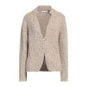 【送料無料】 ファビアナ フィリッピ レディース カーディガン アウター Cardigans Beige