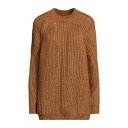 【送料無料】 アルベルタ フェレッティ レディース ニット&セーター アウター Sweaters Brown