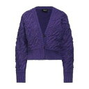 【送料無料】 ブルマリン レディース カーディガン アウター Cardigans Purple