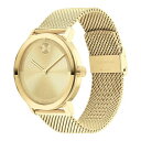 モバド モバド レディース 腕時計 アクセサリー Men's Bold Evolution 2.0 Swiss Quartz Ionic Plated Light Gold-Tone 2 Steel Watch 40mm Gold-Tone