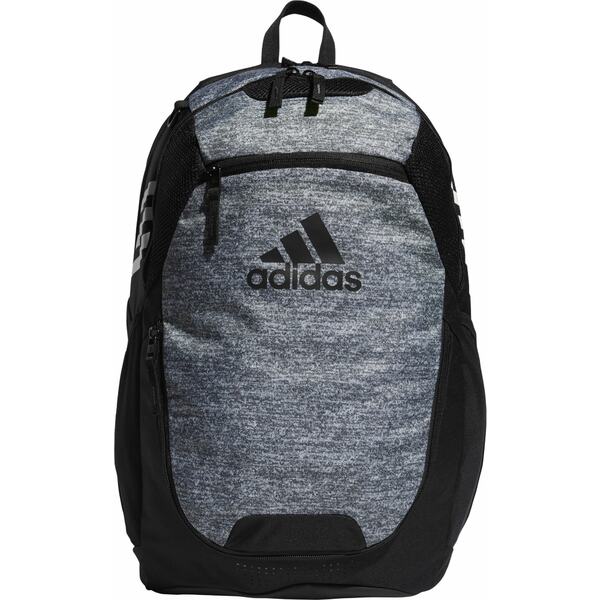 アディダス アディダス メンズ バックパック・リュックサック バッグ adidas Stadium 3 Soccer Backpack Jersey Onix Grey/Black