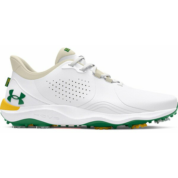 アンダーアーマー メンズ ゴルフ スポーツ Under Armour Mens Drive Pro LE Golf Shoes White/Green