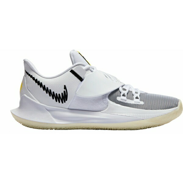 ナイキ レディース スニーカー シューズ Kyrie Low 3 Basketball Shoes White/Black