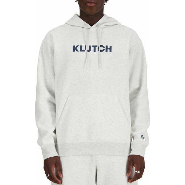 ニューバランス メンズ シャツ トップス New Balance Men's Klutch x NB Essentials Fleece Hoodie Ash Heather