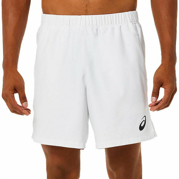 å  ϡա硼 ܥȥॹ ASICS Men's Match 7 Shorts Brilliant White