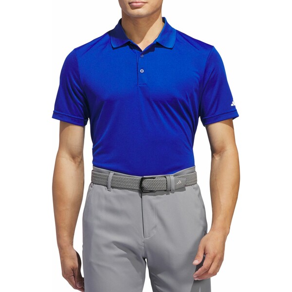 アディダス メンズ シャツ トップス adidas Men's Short Sleeve Performance Golf Polo Collegiate Royal