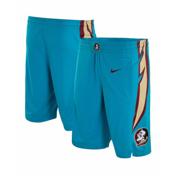 ナイキ メンズ カジュアルパンツ ボトムス Men's Turquoise Florida State Seminoles Alternative Replica Performance Basketball Shorts Turquoise