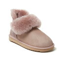 ディアフォームズ レディース ブーツ シューズ Dearfoams Fireside By Women's Perth Genuine Shearling Fo...