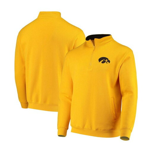 コロシアム メンズ ジャケット&ブルゾン アウター Men's Gold-Tone Iowa Hawkeyes Tortugas Logo Quarter-Zip Jacket Gold コロシアム メンズ ジャケット&ブルゾン アウター Men's Gold-Tone Iowa Hawkeyes Tortugas Logo Quarter-Zip Jacket Gold