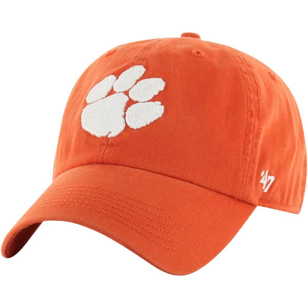 フォーティーセブン メンズ 帽子 アクセサリー Clemson Tigers '47 Franchise Fitted Hat Orange