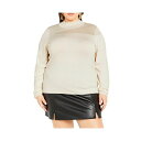 シティーシック レディース ニット&セーター アウター Plus Size Katalina Jumper Oat(4)