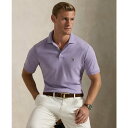 ラルフローレン メンズ ポロシャツ トップス Men's Classic Fit Soft Cotton Polo Purple Heather(4)