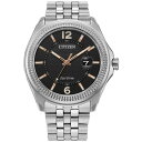 V`Y Y rv ANZT[ Eco-Drive Men's Corso Classic Stainless Steel Bracelet Watch 42mm Black