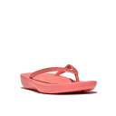 tBbgtbv fB[X T_ V[Y Women's Iqushion Sparkle Flip-Flop Sandal Rosy Coral