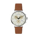 ebhx[J[ Y rv ANZT[ Men's Barnett Backlight Tan Leather Strap Watch 41mm Tan