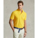 ラルフローレン メンズ ポロシャツ トップス Men's Custom Slim Fit Mesh Polo Yellow Fin