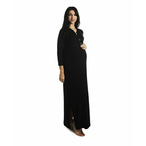 エベリーグレイ レディース ワンピース トップス Maternity Juliana /Nursing Dress Black