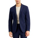 カルバン・クライン カルバンクライン メンズ ジャケット＆ブルゾン アウター Men's Slim-Fit Stretch Navy Blue Suit Jacket Navy