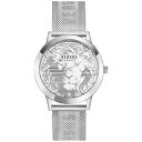 FTX FT[` Y rv ANZT[ Men's Barbes Domus Stainless Steel Mesh Bracelet Watch 40mm Silver