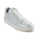 ダナ キャラン ニューヨーク レディース スニーカー シューズ Women 039 s Oriel Quilted Lace-Up Low-Top Sneakers Silver