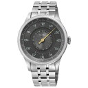 ジェビル メンズ 腕時計 アクセサリー Men's Jones St Swiss Automatic Silver-Tone Stainless Steel Bracelet Watch 45mm Silver