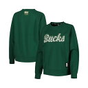 ダナ キャラン ニューヨーク レディース パーカー・スウェットシャツ アウター Women's Hunter Green Milwaukee Bucks Regina Raglan Pullover Sweatshirt Hunter Green